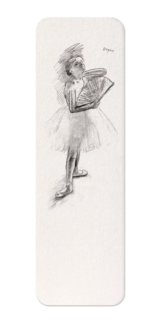 Ezen Designs - Dancer with a Fan (c.1880) - Bookmark - Front