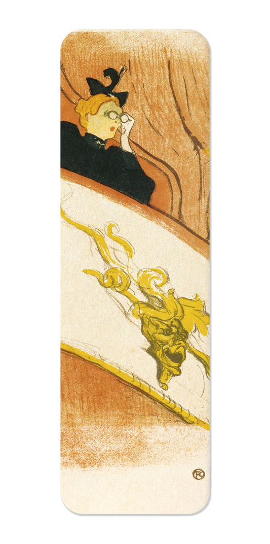 Ezen Designs - La Loge au Mascaron Doré (1893) - Bookmark - Front