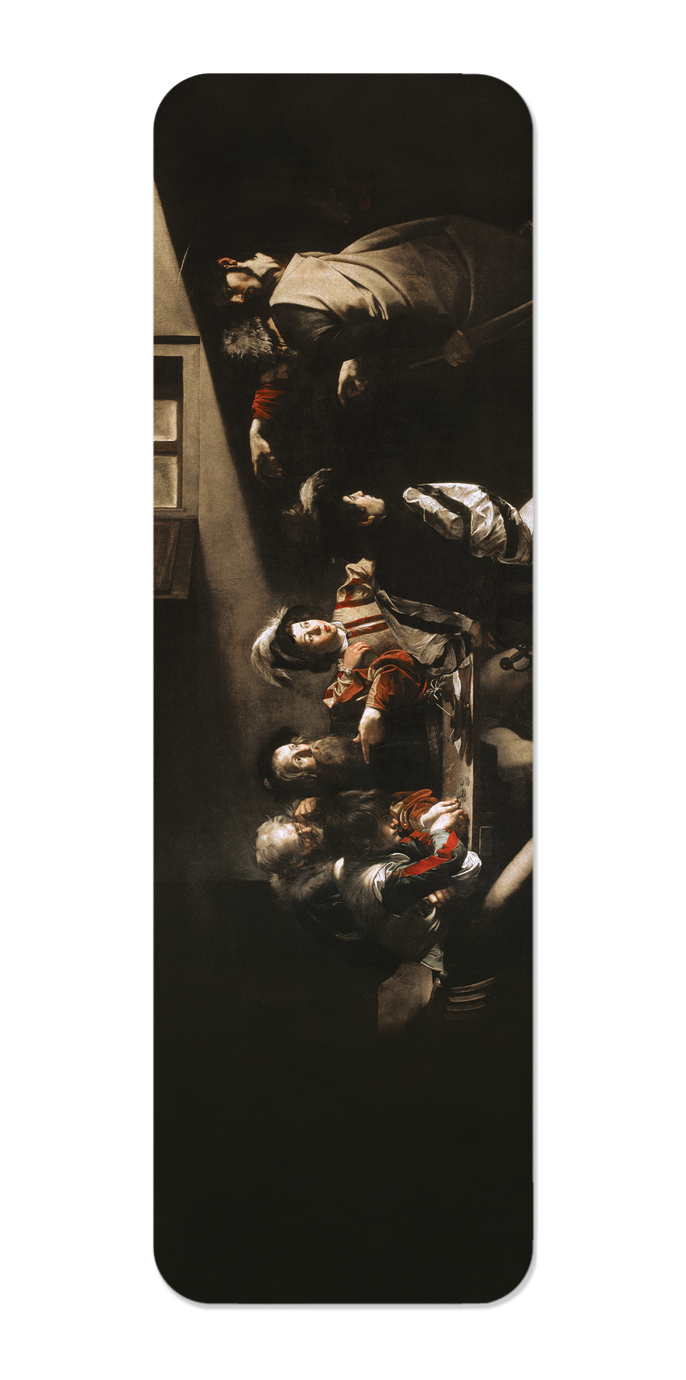 Ezen Designs - The Calling of Saint Matthew (c.1600) - Bookmark - Front