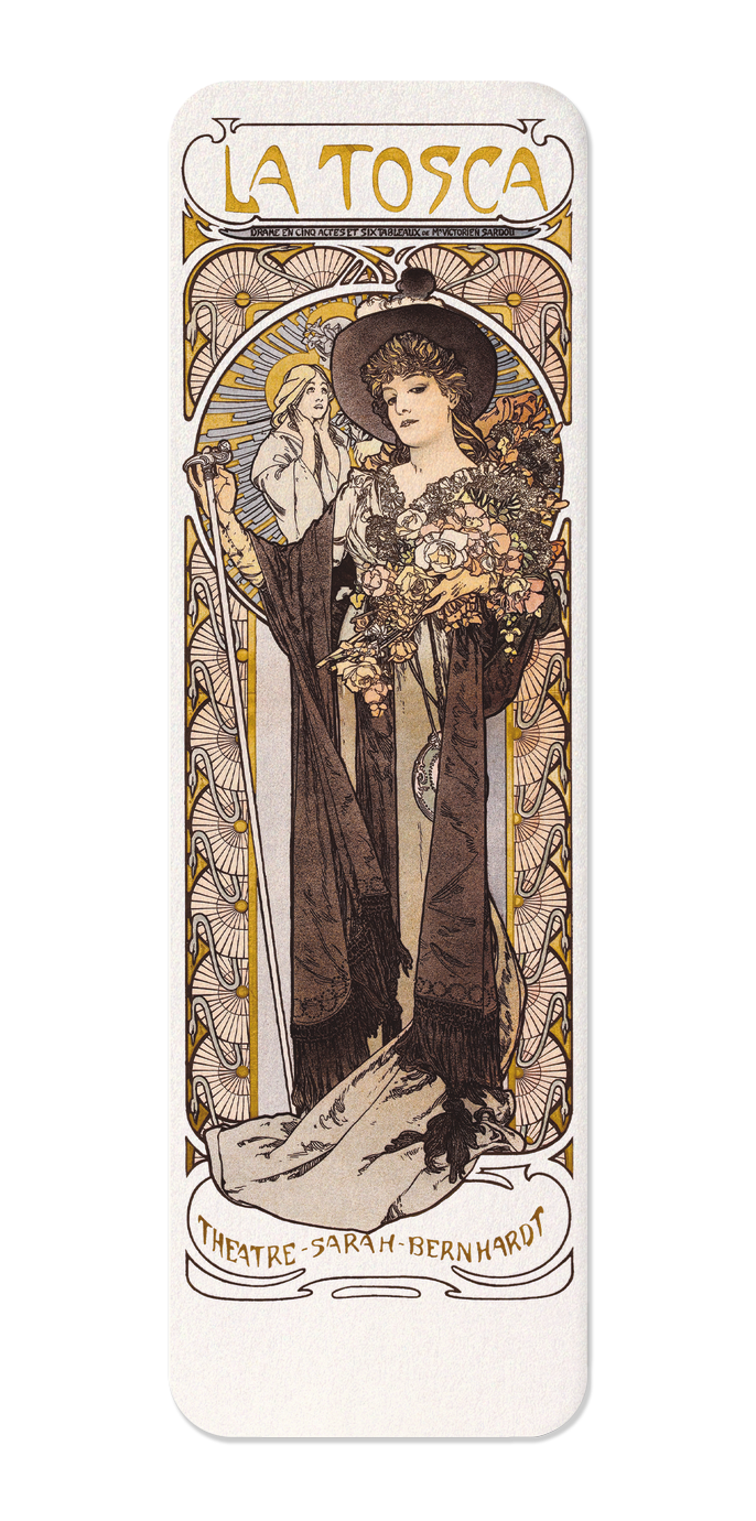 Ezen Designs - Poster for Tosca (1898) - Bookmark - Front