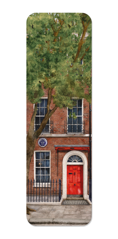 Ezen Designs - Front Door of Charles Dickens Museum Day - Bookmark - Front