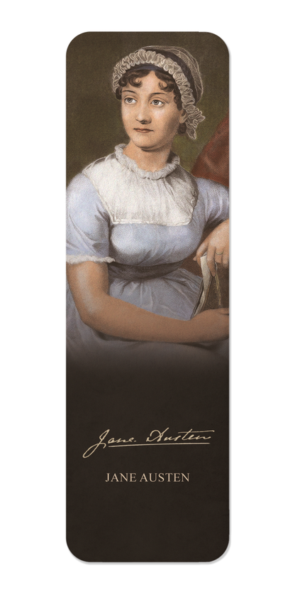 Ezen Designs - Portrait of Jane Austen (c.1833) - Bookmark - Front