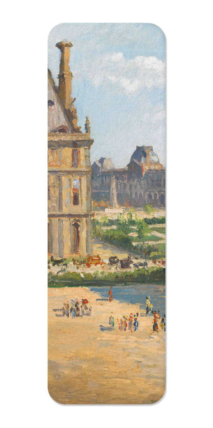 Ezen Designs - Place du Carrousel, Paris (1900) - Bookmark - Front