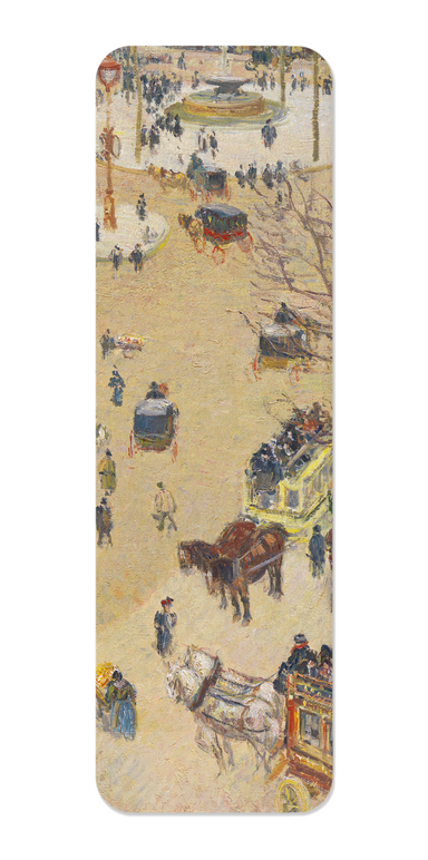 Ezen Designs - La Place du Théâtre Français (1898) - Bookmark - Front
