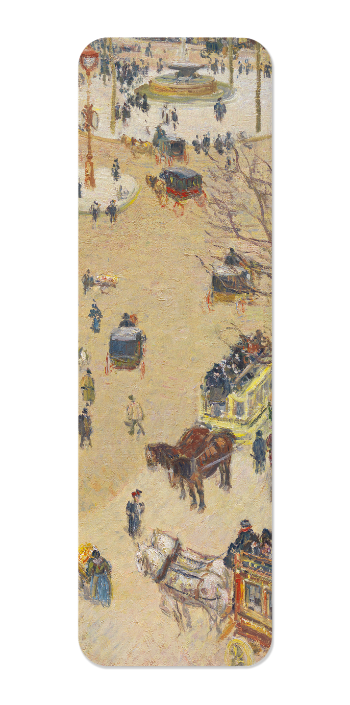 Ezen Designs - La Place du Théâtre Français (1898) - Bookmark - Front