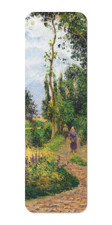 Ezen Designs - Côte des Grouettes, near Pontoise (ca.1878) - Bookmark - Front