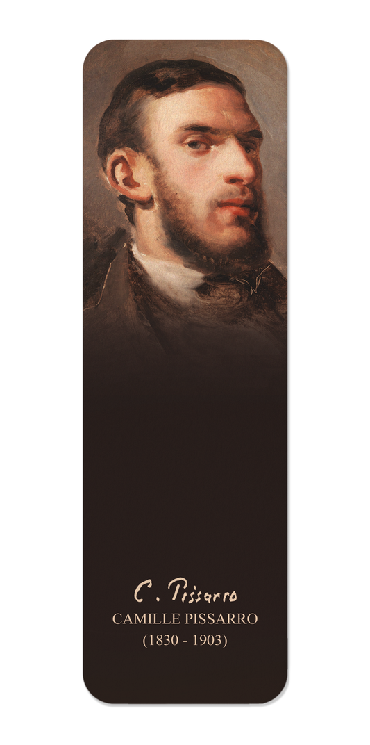Ezen Designs - Camille Pissarro Self-Portrait (1857–1858) - Bookmark - Front