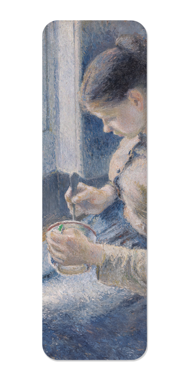 Ezen Designs - Young Peasant Having Her Coffee (1881) - Bookmark - Front