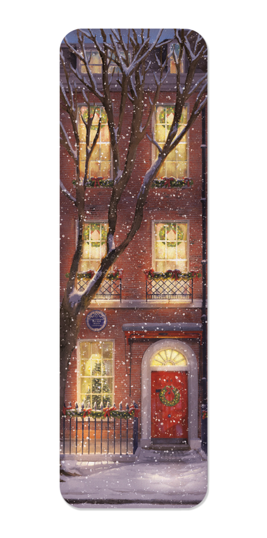 Ezen Designs - CHARLES DICKENS MUSEUM CHRISTMAS NIGHT - Bookmark - Front