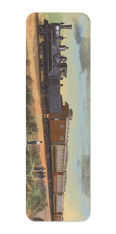 Ezen Designs - The First Orient Express (1883)-A - Bookmark - Front