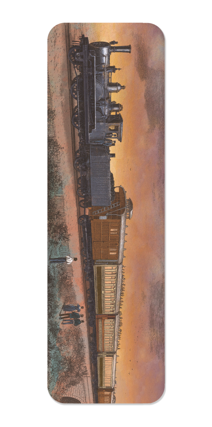 Ezen Designs - The First Orient Express (1883)-B - Bookmark - Front