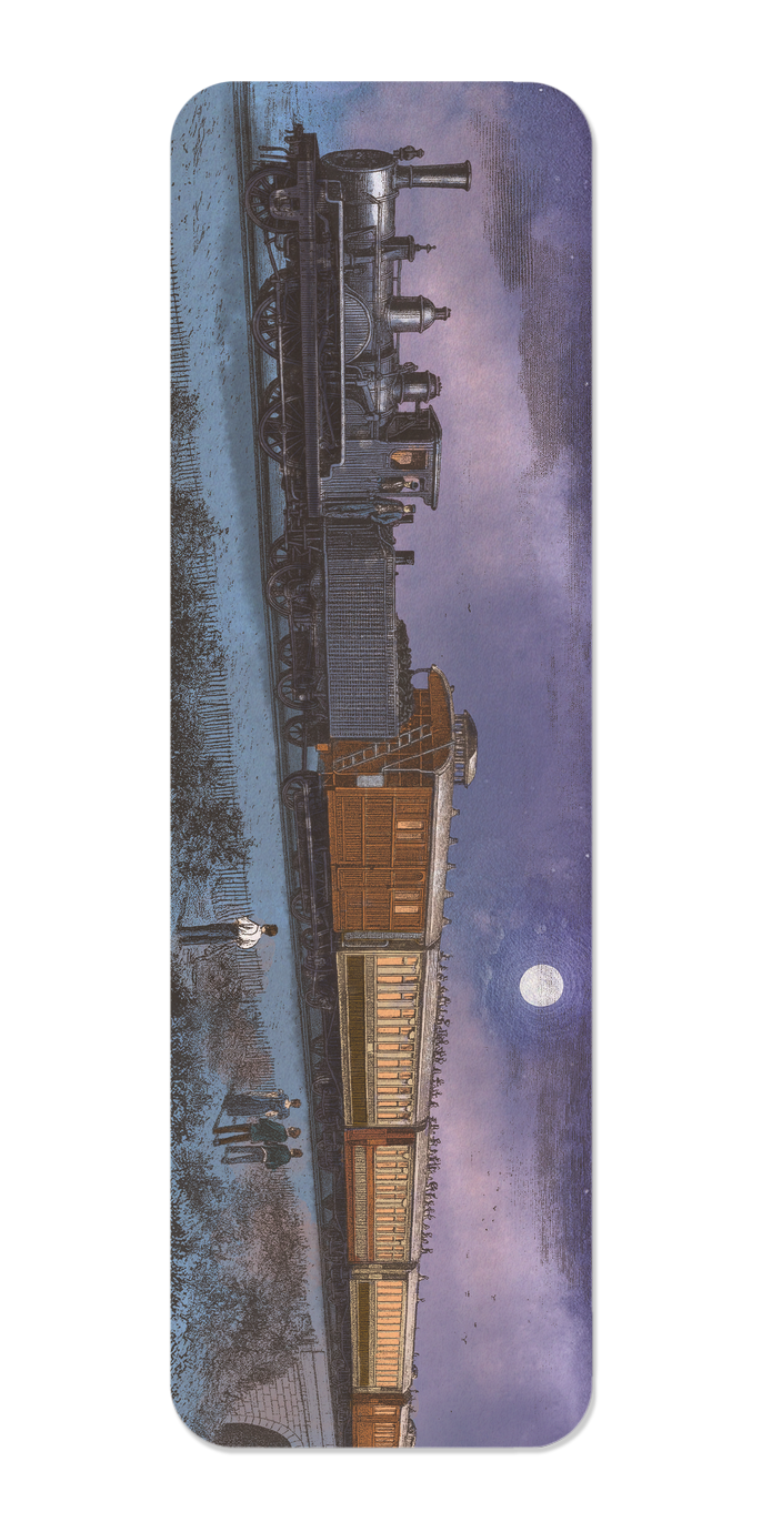 Ezen Designs - The First Orient Express (1883)-C - Bookmark - Front
