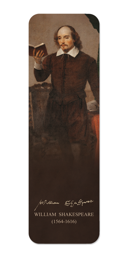 Ezen Designs - Shakespeare Reading (1870s) - Bookmark - Front