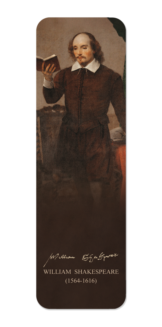Ezen Designs - Shakespeare Reading (1870s) - Bookmark - Front