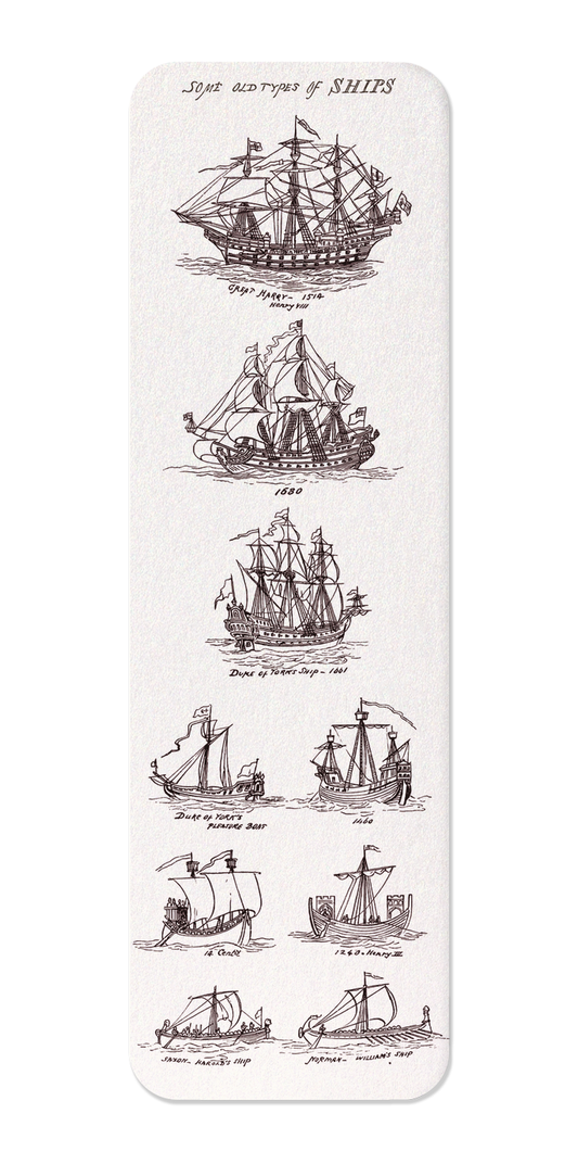 Ezen Designs - Images de Mer Dessinées (1882) - Bookmark - Front