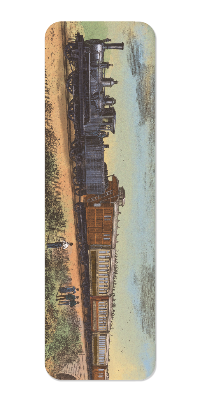 Ezen Designs - Le premier Orient-Express (1883)-A - Bookmark - Front