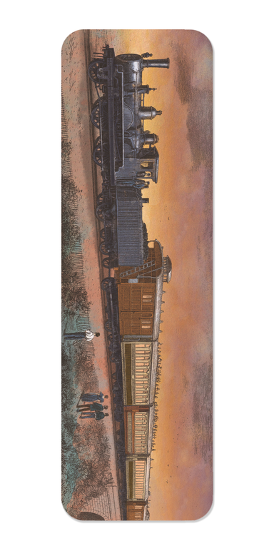 Ezen Designs - Le premier Orient-Express (1883)-B - Bookmark - Front
