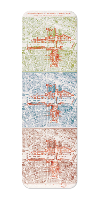 Ezen Designs - Exposition internationale des Arts décoratifs (1925) - Bookmark - Front