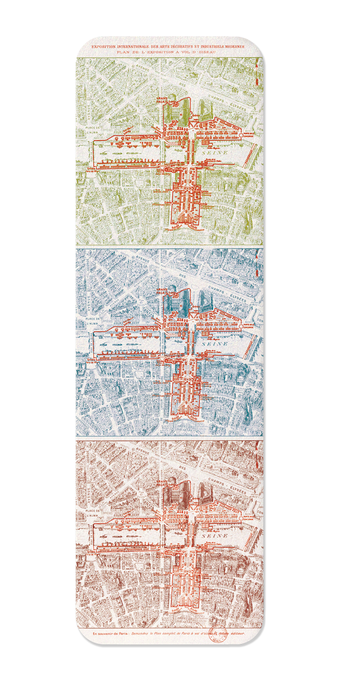 Ezen Designs - Exposition internationale des Arts décoratifs (1925) - Bookmark - Front