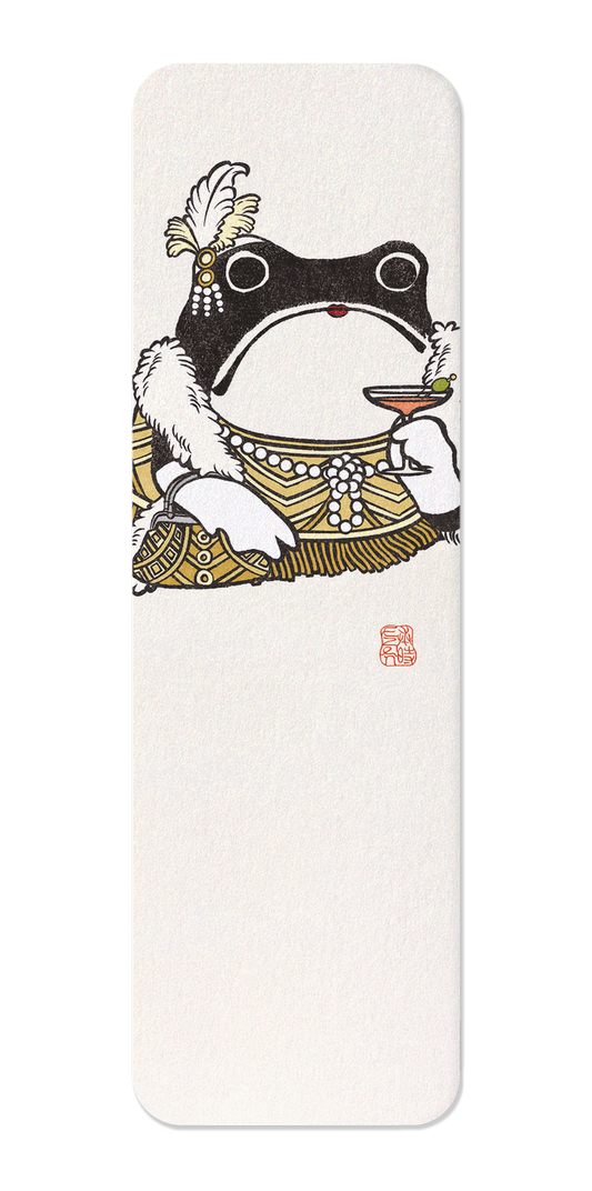 Ezen Designs - Grenouille Ezen Lady Gatsby - Bookmark - Front