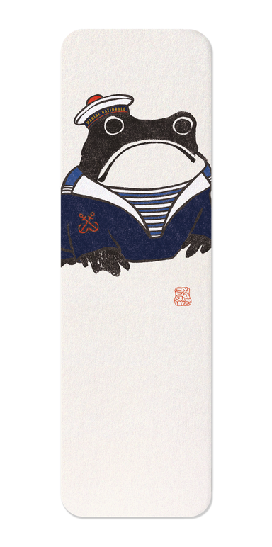 Ezen Designs - GRENOUILLE EZEN Marin français - Bookmark - Front