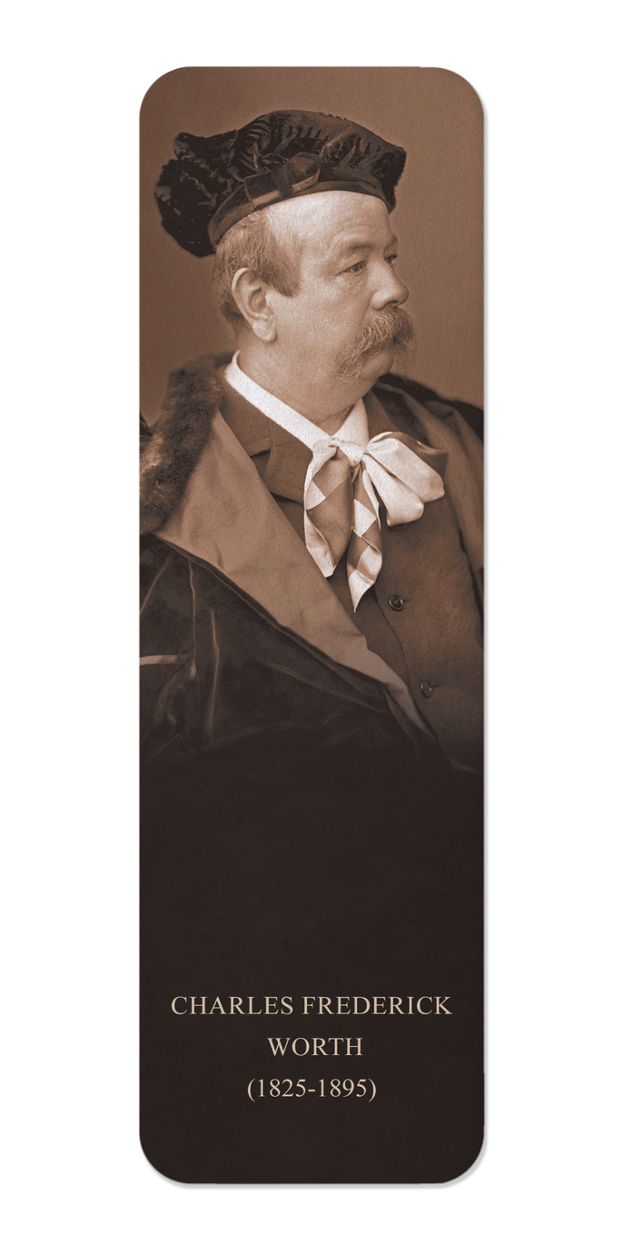 Ezen Designs - Charles Frederick Worth (1895) - Bookmark - Front