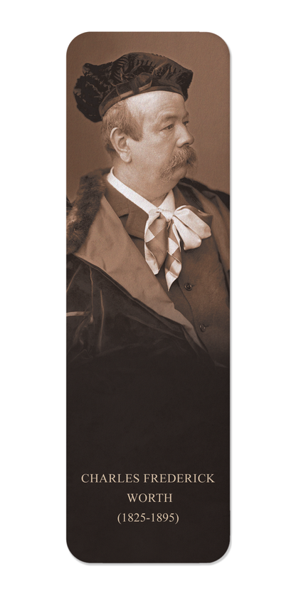 Ezen Designs - Charles Frederick Worth (1895) - Bookmark - Front