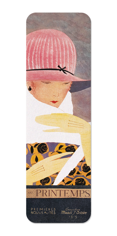 Ezen Designs - Au Printemps Affiche Publicitaire (1919) - Bookmark - Front