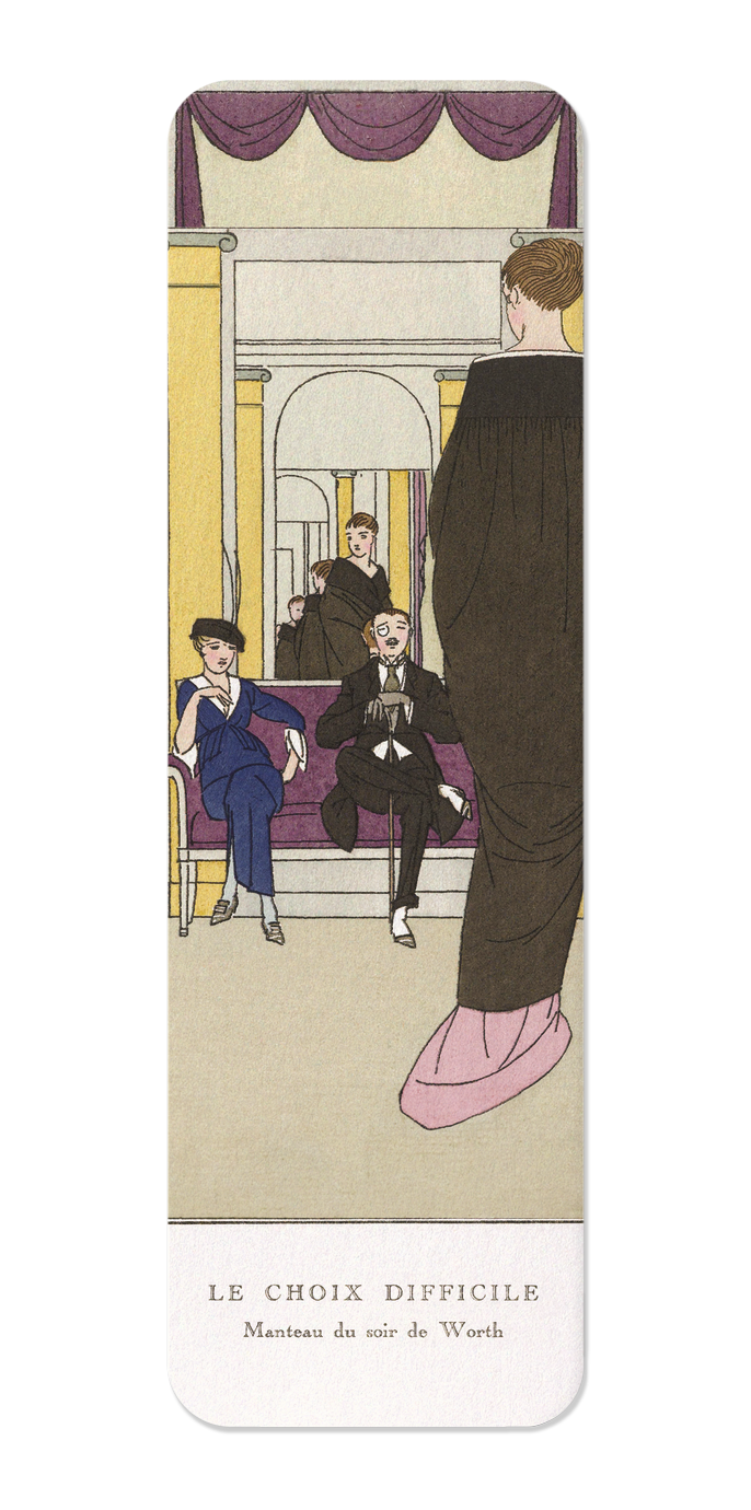Ezen Designs - Le Choix Difficile (1914) - Bookmark - Front