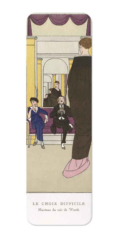 Ezen Designs - Le Choix Difficile (1914) - Bookmark - Front