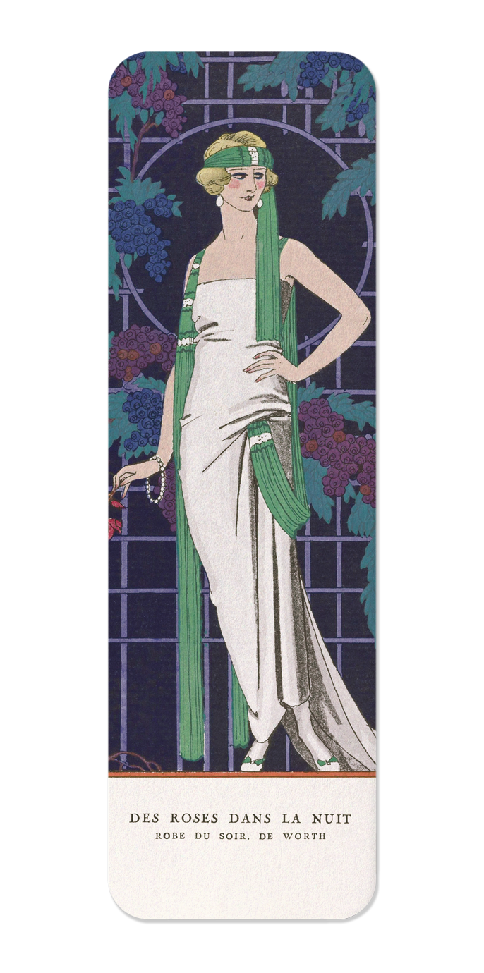 Ezen Designs - Robe du soir de Worth (1921) - Bookmark - Front