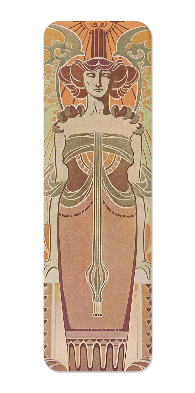 Ezen Designs - Art décoratif moderne, Vol. I – Planche 37 (1910)-A - Bookmark - Front