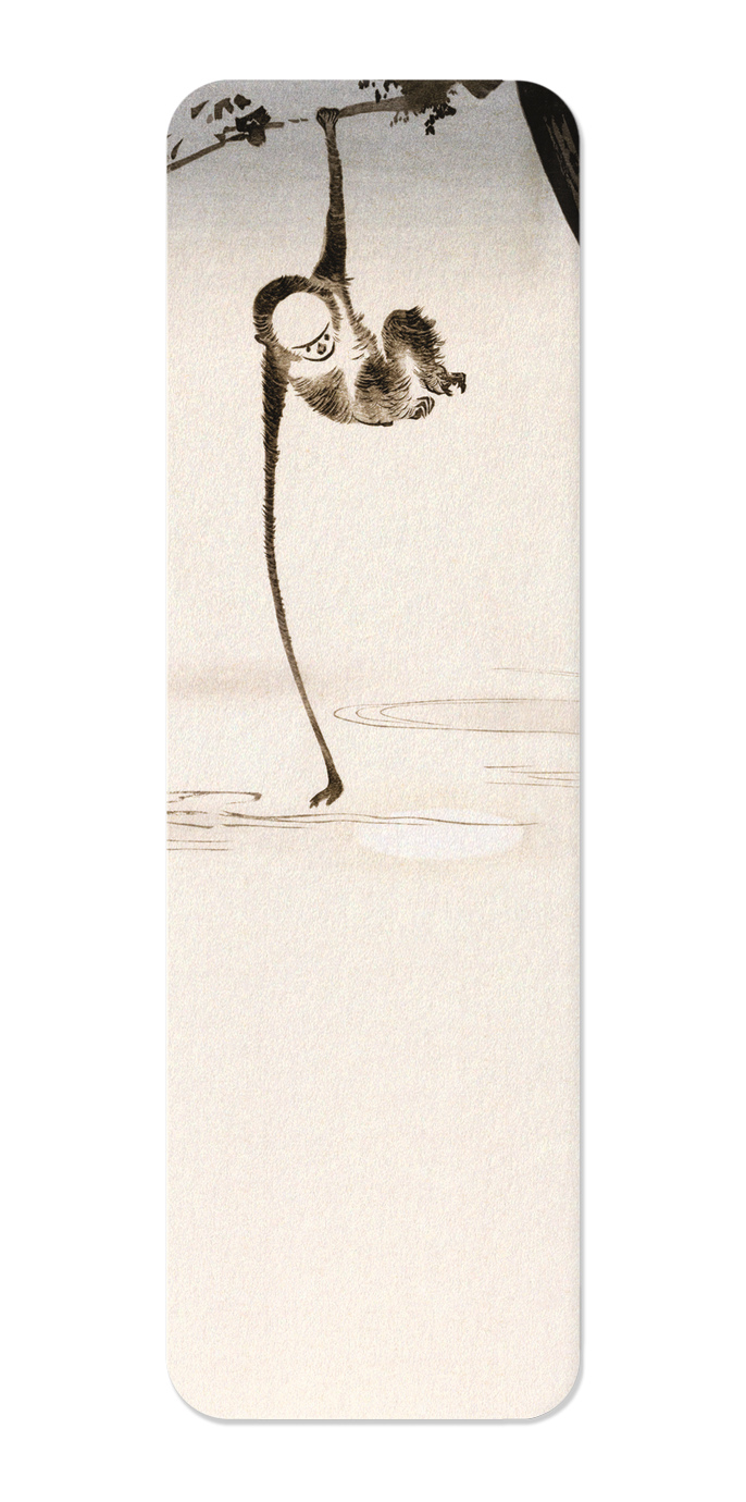 Ezen Designs - Monkey and moon (c.1910) - Bookmark - Front