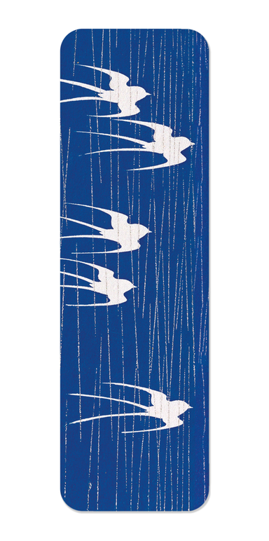 Ezen Designs - Swallows in the rain (1935) - Bookmark - Front