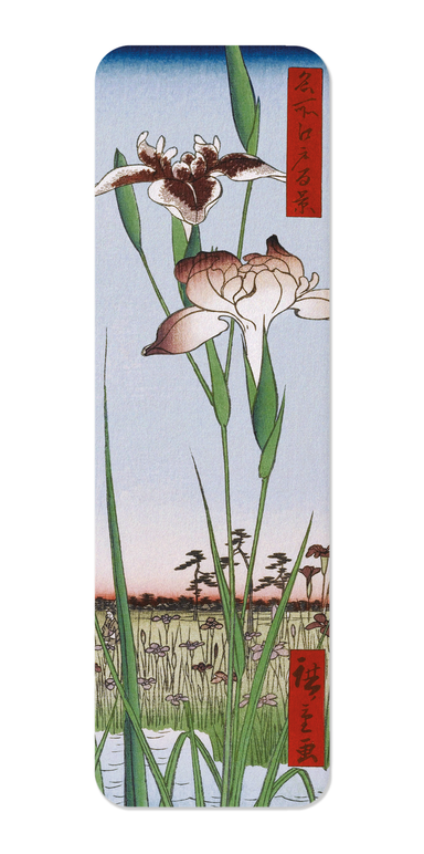 Ezen Designs - Horikiri Iris Garden (1857) - Bookmark - Front