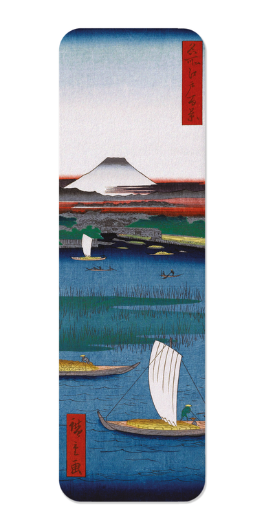 Ezen Designs - Mitsumata Wakarenofuchi (1857) - Bookmark - Front