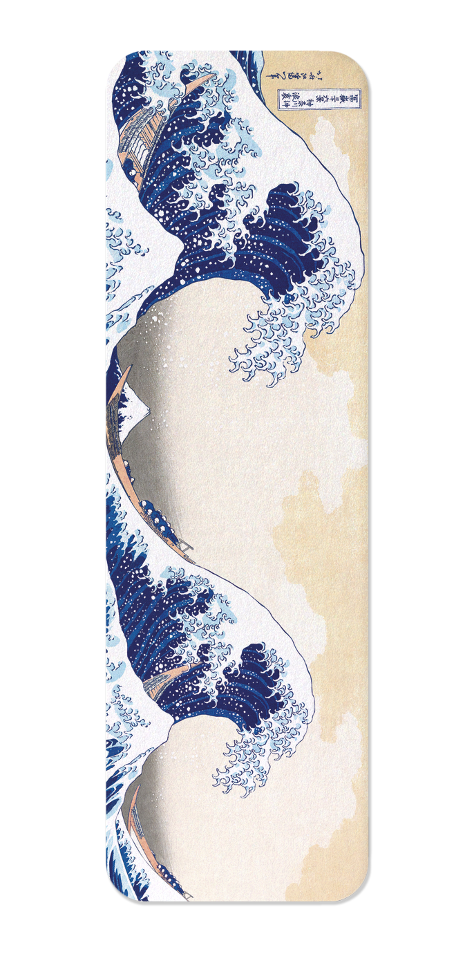 Ezen Designs - Great wave off Kanagawa (1831) - Bookmark - Front