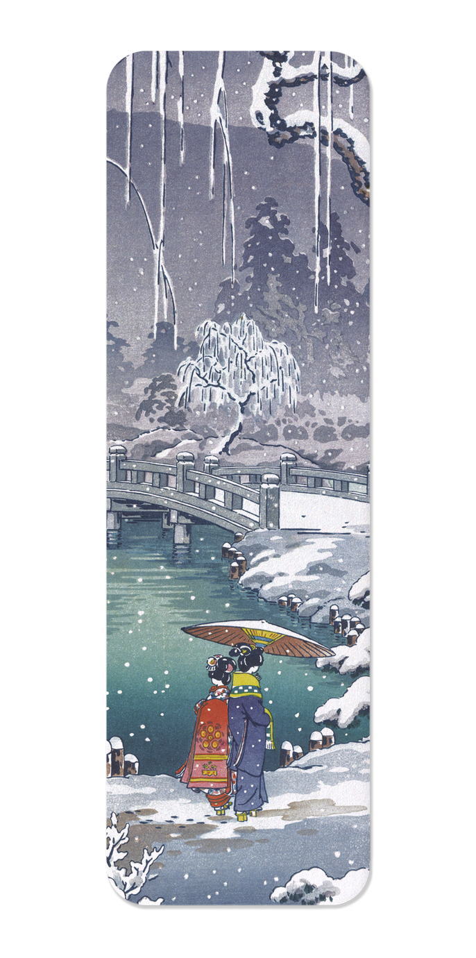 Ezen Designs - Winter willows (1937) - Bookmark - Front