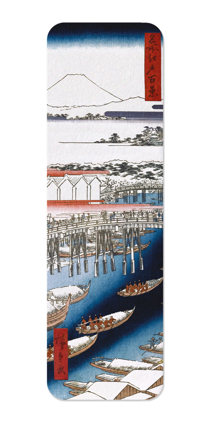Ezen Designs - Nihonbashi, Clearing After Snow (1856) - Bookmark - Front