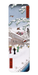 Ezen Designs - Yabu Street at the foot of Atago Hill (1857) - Bookmark - Front
