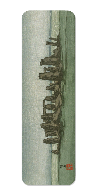 Ezen Designs - Stonehenge Moonlight (c.1915) - Bookmark - Front
