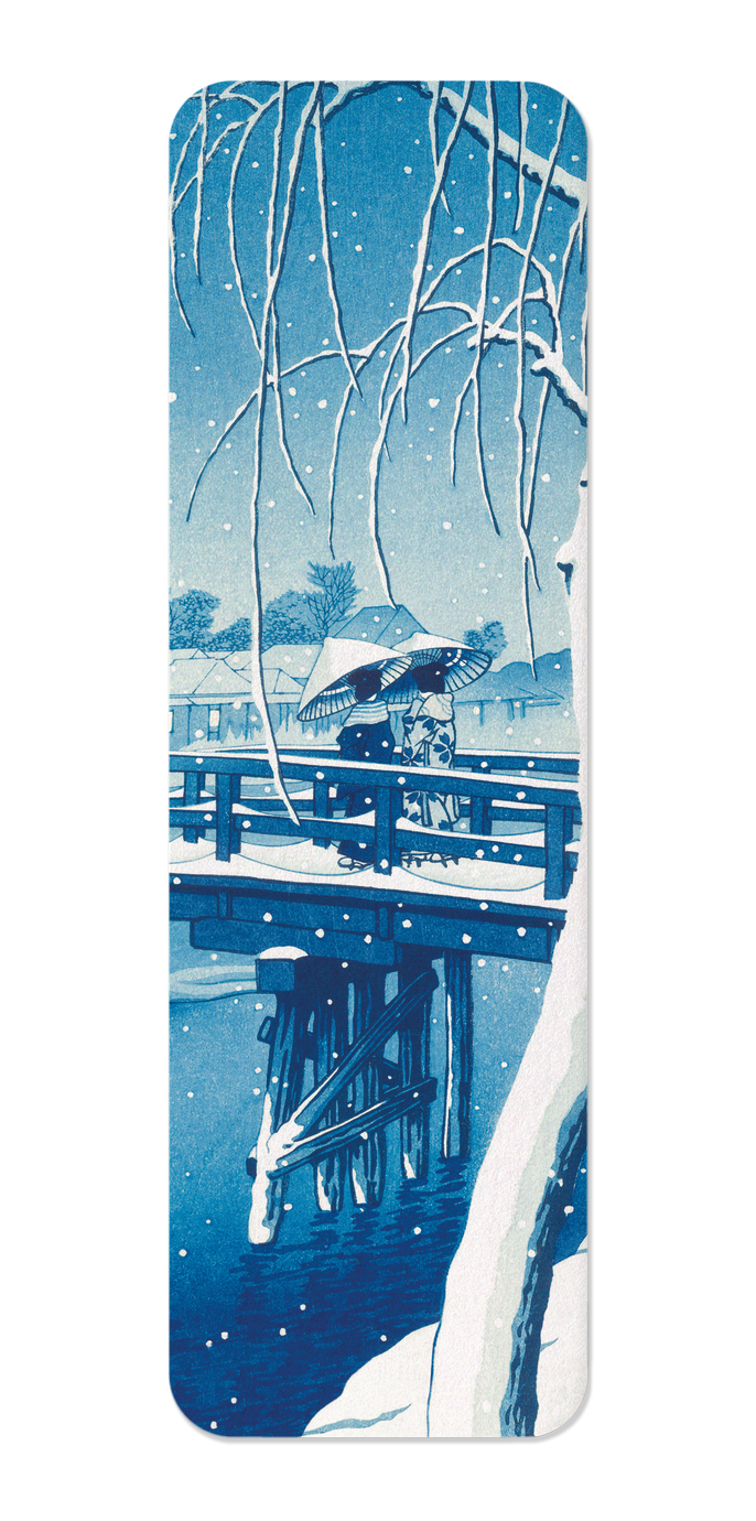 Ezen Designs - Bridge over edo river (c.1910) - Bookmark - Front