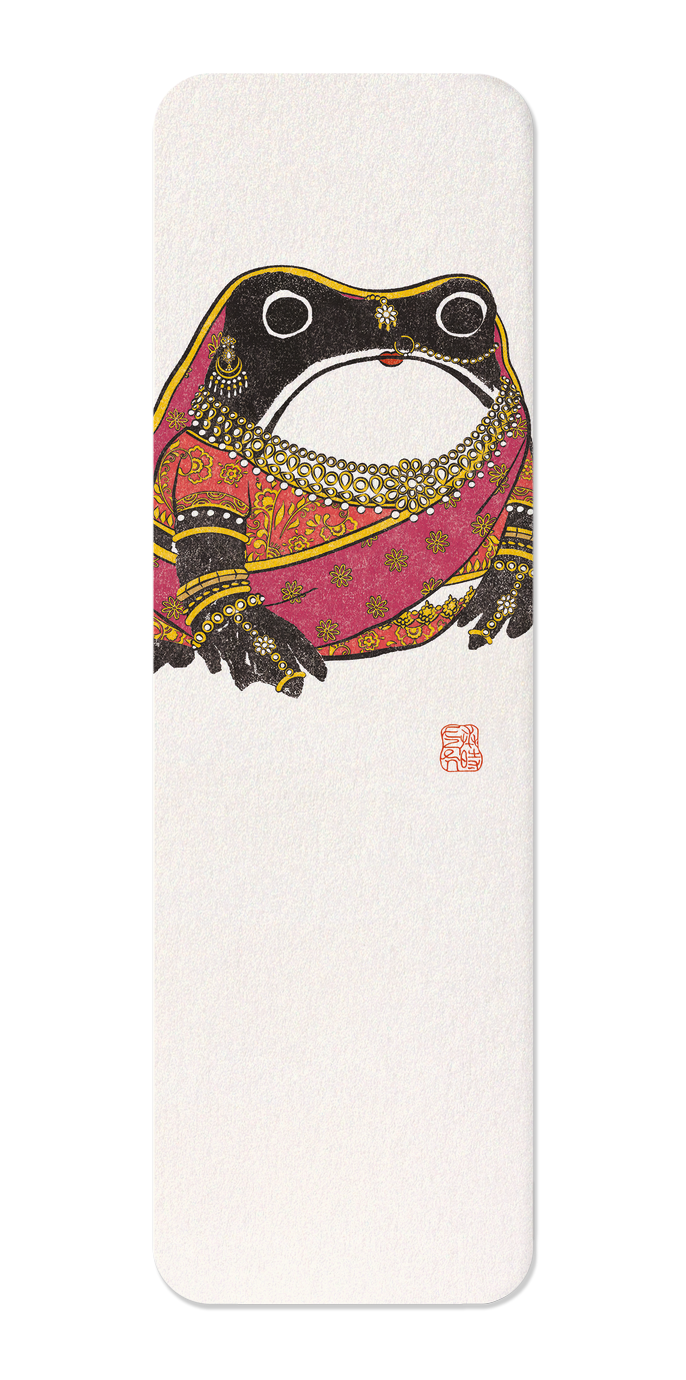Ezen Designs - Indian Ezen Frog - Bookmark - Front