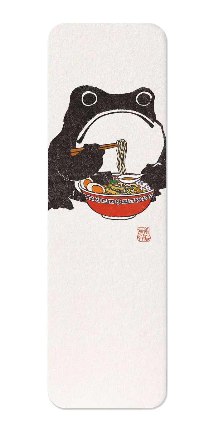 Ezen Designs - Ramen Ezen Frog - Bookmark - Front