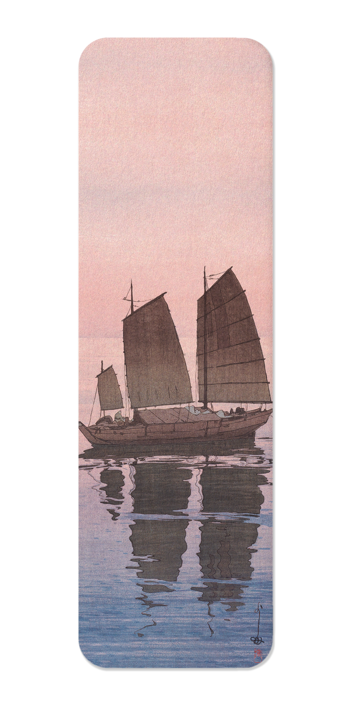 Ezen Designs - Sailing Boats — Evening - Bookmark - Front