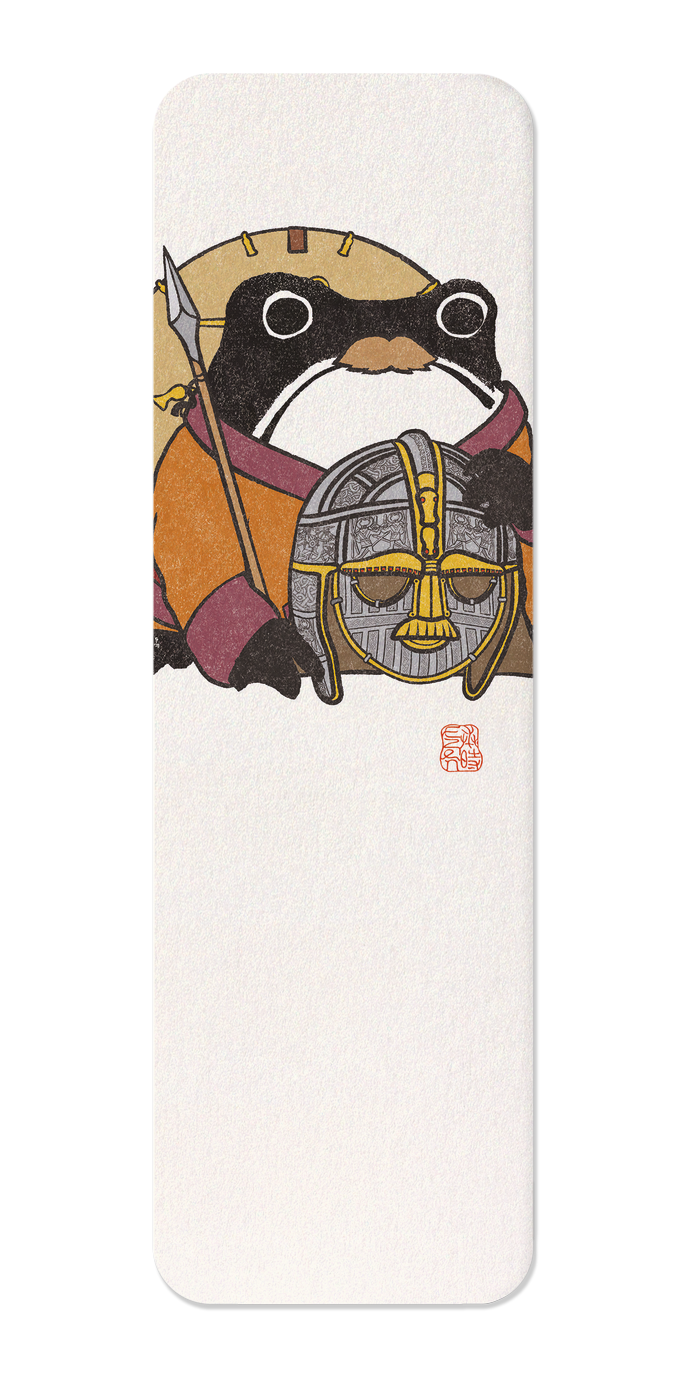 Ezen Designs - Sutton Hoo Ezen Frog - Bookmark - Front