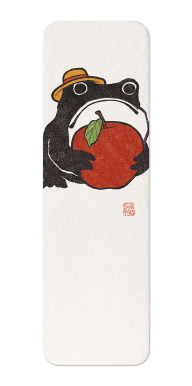 Ezen Designs - Apple Farm Ezen Frog - Bookmark - Front