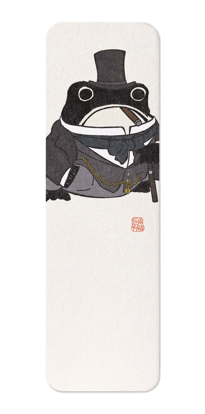 Ezen Designs - Brunel Ezen Frog - Bookmark - Front