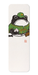 Ezen Designs - Baseball Ezen Frog - Bookmark - Front