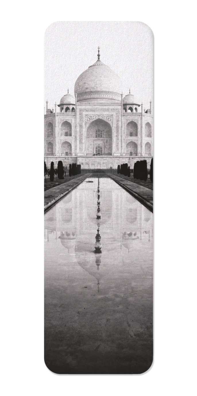 Ezen Designs - Taj Mahal Photograph - Bookmark - Front